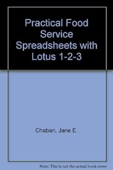 Hardcover Practical Foodservice Spreadsheets Lotus 1-2-3 Book
