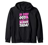 Cette collection « In 2001 God Created Me And Said Tada Christian Birthday » comprend de jolis accessoires d'amour chrétiens, des équipements chrétiens tendance basés sur la foi et les meilleurs produits chrétiens pour les amateurs d'Écritures qui apprécient les blagues chrétiennes, les citations et la mode.