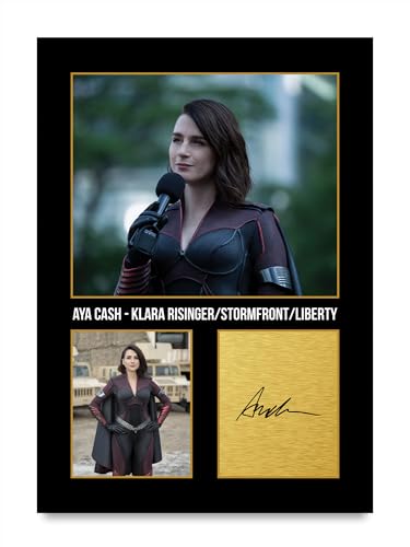Bild: HWC Trading Aya Cash The Boys Klara Risinger - Stormfront Geschenke Gedrucktes Signiertes Autogramm Foto f�r Fans von Fernsehshows - A4 Nur Druck (ID-005737) f�r 11,99 EUR bei amazon.de