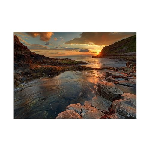 Impression sur toile 70x100cm paysage art mural sans cadre