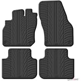 Gledring Satz Gummimatten kompatibel mit Audi Q3 (FJB) TFSi/MHEV 2025- (T Profil 4-teilig + Montage-Clips)