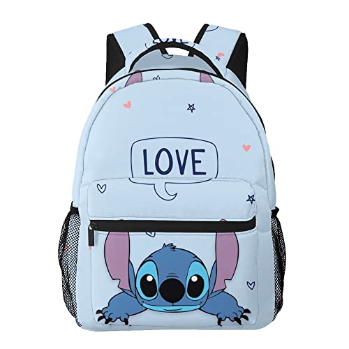 Ahdyr Sacs à Dos pour Hommes Femmes Cartable Voyage Randonnée Camping Travail Noir Sac à Dos Cartable Color-76 Cover