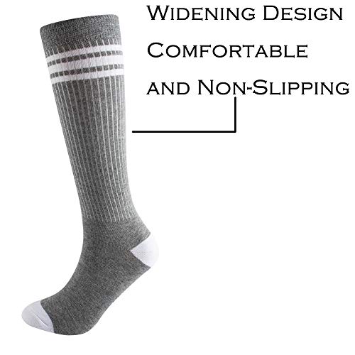 Knee High Tube Socks Comfortable and Breathable with Triple Stripes for Boys3