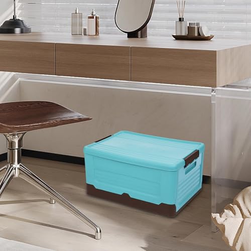 Bac de rangement pliable grand volume pour organisation de garage et maison