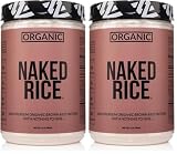 NAKED Rice 1Lb - Organic Brown Rice Protein Powder - Vegan Protein Powder, GMO Free, Gluten Free & Soy Free. Plant-Based Protein, No Artificial Ingredients - 15 Servings (Pack of 2) 1lb
