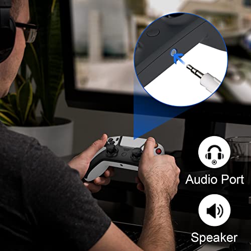 Arvin Mobile Gaming Controller For Ps4/Ps3/Pc/Iphone/Android Wireless Gamepad Joystick With Phone Holder For Iphone 14/13/12/11, Ipad, Ios, Macbook, Samsung Galaxy, Tcl, One Plus, Tablet, Cod, Steam #TOP6