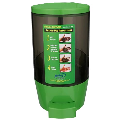Worx Biodegradable Hand Cleaner - Easy-Fill Dispenser