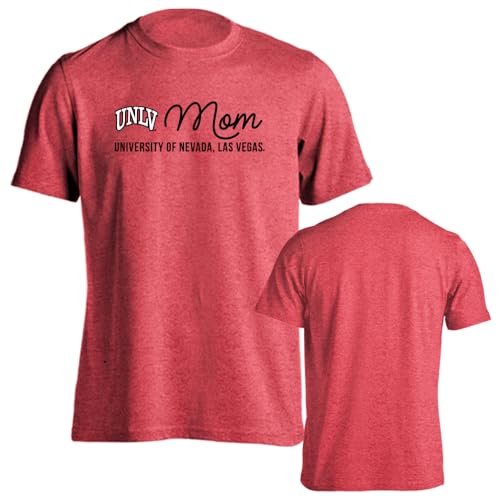 Sport Your Gear Officially Licensed UNLV Rebels Mom Short Sleeve T-Shirt Athletic Heather XL – UNLV Collegiate Apparel
