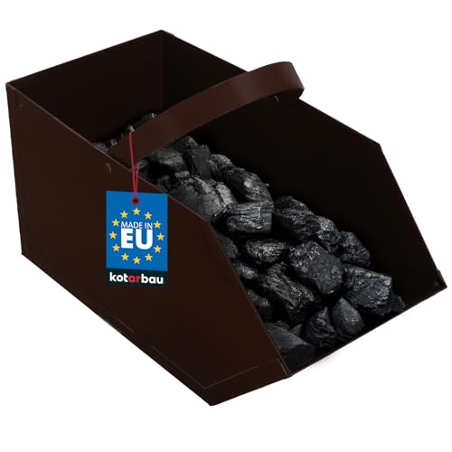 KOTARBAU Boîte à cendres en bois pour briquettes de coco