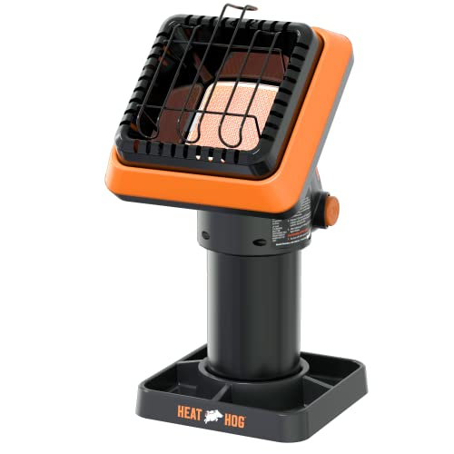 Heat Hog Piglet Indoor/Outdoor Portable Propane Heater, 4,000 Btu, Orange (Hh-04Sln-A) #TOP1