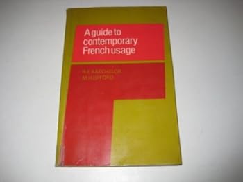 Paperback A Guide to Contemporary French Usage Book