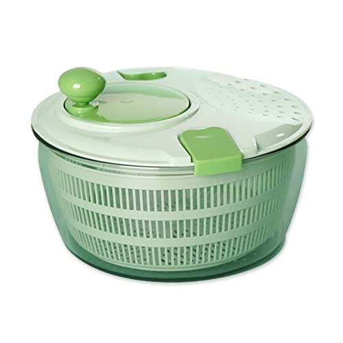 Kailiya Salad Spinner, Lettuce Spinner Bpa Free Salad Spinner, Lettuce Washer And Spinner Dryer For Salad Greens, Lettuce, Vegetable Fruit Draining Fruits And Vegetables/5L 4.5Qt #TOP3