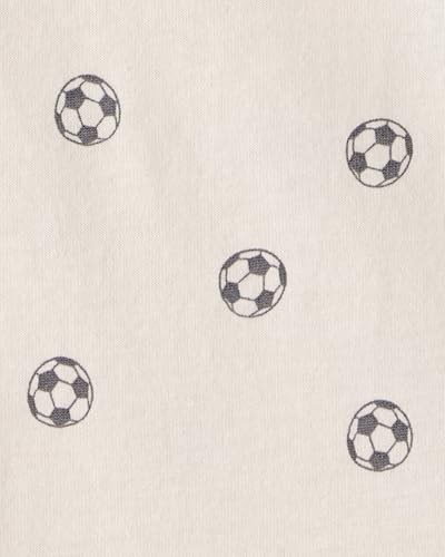 Image of Carter's Baby Boy Soccer Graphic Cotton Bodysuit
