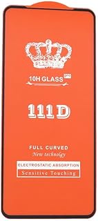 شاشة حماية زجاجية 111D لهاتف انفينيكس نوت 7 لايت، شفاف واسود MO-SCEREEN-81