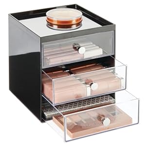 mDesign Makeup Organizer Storage St...