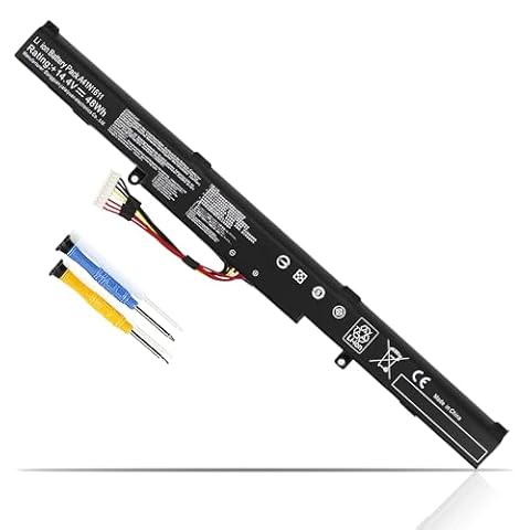 A41N1611 Laptop Bateria do Asus Rog Strix GL553VD GL553VE GL553VW GL753V GL753VD GL753VE FX53VD FX53VE FX53VW FX553VD FX553VE FX753VD FX753VE ZX53V ZX53VW ZX553V ZX553VD PX553VD PX753VD G553VD G553VE