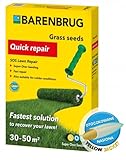 Barenbrug semences de gazon 1 kg pour 50 m² - réparation gazon SOS Lawn Repair enrobé
