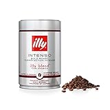illy Intenso Bold Roast 100% Arabica Whole Coffee Beans, 8.8 oz / 250 g (International Version) 12 P