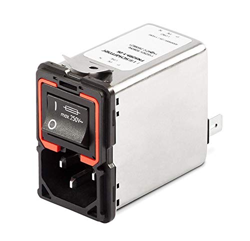 Ac Power Entry Modules 10A Sngl Stage Fltr Snap-In