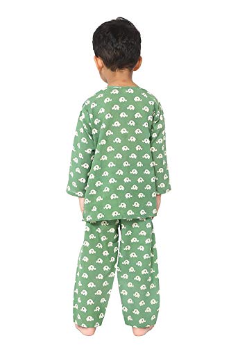 Image of Cotton Night Suit for Boys & Girls | Kids Pajama Set | Baby Girls Top-Pant Set | Kids Dress