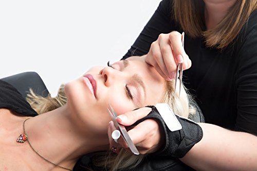 LashWrap Eyelash Extension Application Tool - Wrist Wrap with Lash Palatte - One Size … (Black)