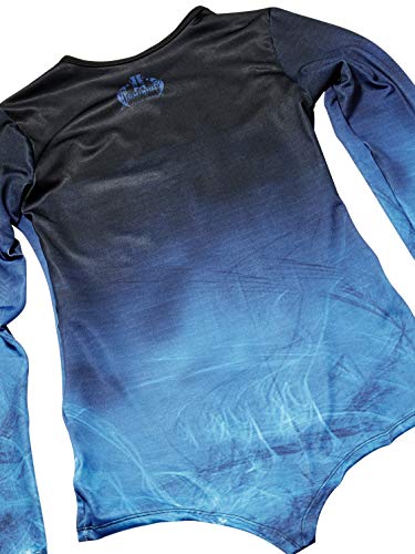 Dominium Bod1050, Body Feminino Adulto Unissex, Azul (Blue), GG