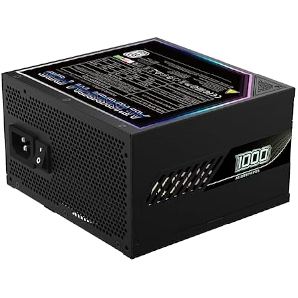 GIGABYTE Aorus Elite P1000W Power Supply - PCIe 5.0 80 Plus Platinum Fully Modular Design wentylator 120 mm kompatybilny z ATX 3.0 wtyczka EU