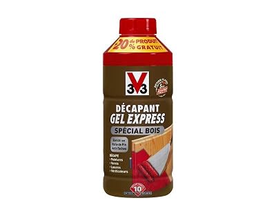 Décapant Gel Express spécial Bois V33 - Cond.: 1L