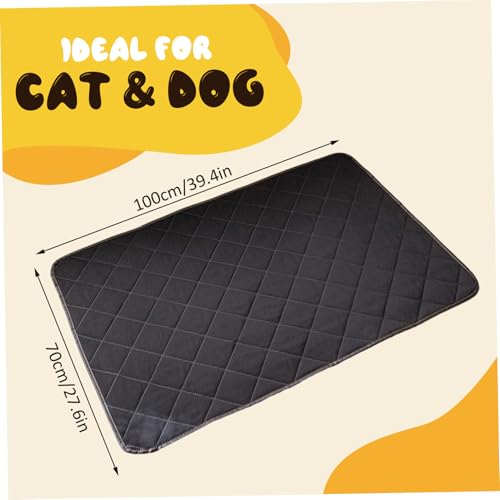 Coussin de cage pour chien 27x39" étanche lavable et tapis résistant