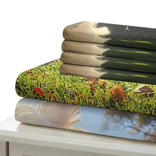 Parure de lit microfibre résistante et douce avec fermeture éclair solide 140x200