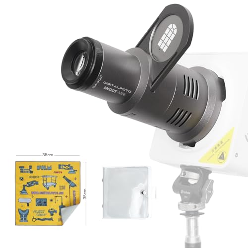 �~�j�X�k�[�g�ʐ^���w�X�k�[�g�X�|�b�g���C�g Zhiyun CX100�ASmallrig RC 60B�AGodoxG ML100Bi�ȂǑΉ� 33Gobos �}�W�b�N�X�g���[�W�N���X