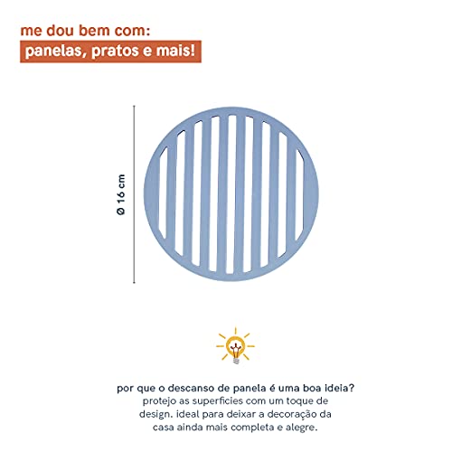 Descanso de Panela de Silicone - Oikos