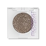 Urban Decay 24/7 Moondust Glitter Eyeshadow Single - Sparkly Eye Glitter Makeup, Long-lasting, Highly Reflective Shimmer, Eye Shadow Topper, Diamond Dog (Brown with Gold/Silver Micro Pearls) - 0.06 oz