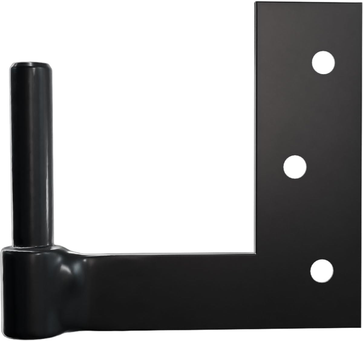 SteelTek Jamb Pintel 2" Offset (Sold as Pair), 304 Stainless Steel, Powder Coated Black