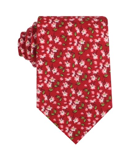 Image of OTAA Floral Necktie Casual Ties for Men - Perfect Neck Tie for Groomsmen Wedding Ties or Formal Occasions