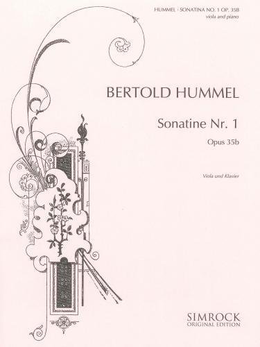 SONATINE OPUS 1 OPUS 35B ALTO