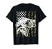 Fishing Tshirt Camouflage USA Flag for Bass Fisherman Gifts