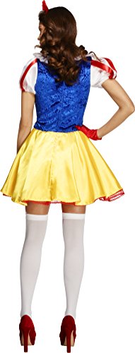 Fever Damen Märchen Kostüm, Kleid, Unterrock, Haarreifen und Halsband, Größe: M, 30195, Blau – Bild 3