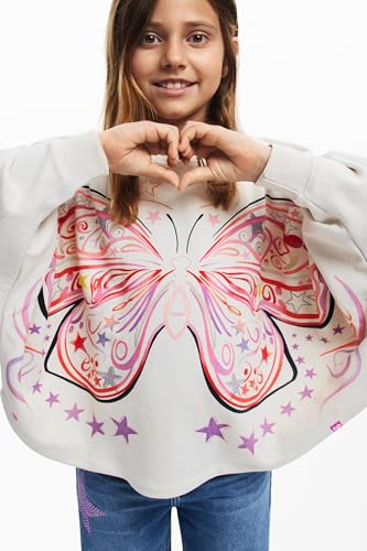 Desigual Girls' Sweat_Butterfly3
