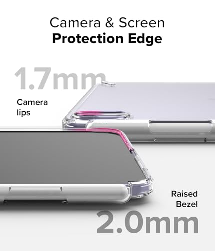 【Ringke】ipad mini6 ケース ペンシルホルダー フタなし ストラップホール 付き [TPU+ポリカーボネートハイブリッド 米軍MIL規格取得] 8.3インチ 2021第6世代用 透明 カバー クリア タブレットケース Qi充電対応 Fusion (Clear クリア)