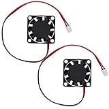 GDSTIME 2 Pack 25mm 5V Fan - Mini 25x25x7mm 2-Pin Brushless DC Cooling Fans for Aroma Diffuser Projector Incubator