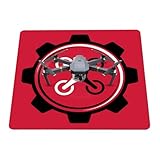 Drone Landing Pad Weighted, 20''*20''*2mm Universal Waterproof Double Sided Weighted Portable Fast-Foldable Helipad Launch, for Park, Backyard, Wet Surfaces, Fits Various Drone Flying Scenarios