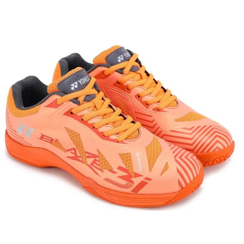 Image of YONEX BLAZE 3 Badminton Shoes |Non Marking | Ideal for Badminton,Squash,Table Tennis,Volleyball | Non-Marking Sole |TRU Cushion |Durable Skin Light|Synchro-Fit Insole|Toe Assist Shape|Hexa Grip |Light Weight|Lateral Shell|Extra Cushioning|Snap Back Action|