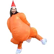 Halloween Fun, Whole Body, Kigurumi, Cosplay, Lobster Turkey, French Fries, Pizza, Hamburger, Cup Noodles, Costume, Funny, Costume, Crab, Shrimp, Disguise, For Adults, Performing Clothes,