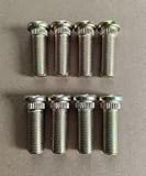 8PCS Wheel Bolt Lug Studs 103477901 416-112 Compatible with Club Car DS Golf Cart Gas Electric 1982-up & Carryall, 2004-2024 Club car Precedent Front