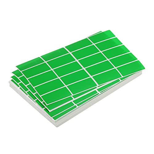Autocollants de code couleur vert clair pour trier vos bocaux, tiroirs et dossiers