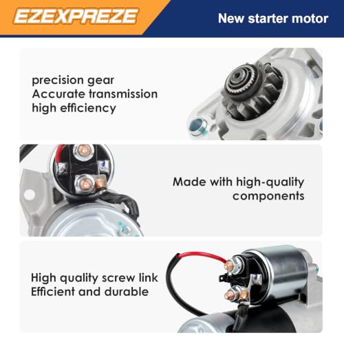 Image of Ezexpreze 17942 New Starter for 2005-2014 Nissan Frontier Xterra | 2005-2012 Pathfinder, 2009-2012 Suzuki Equator, 4.0L 12V 1.8KW, 13-Teeth CW, PMGR, OE SMT0260