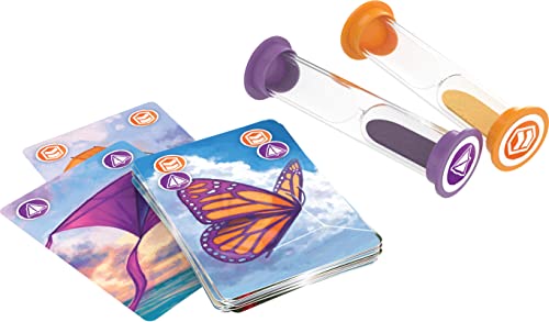 Asmodee - Kites - Jeu de Société Coopératif pour Enfants Dès 10 Ans - Jeu de Cartes et Rapidité - Réalisez Le Plus Beau Spectacle de Cerfs-Volants - 2 À 6 Joueurs - 10 Min - en Français - Matagot