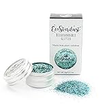 EcoStardust Poseidon Bio-Abbaubarer Glitzer, Festival, Bioglitter Kosmetik, Gesichts- und Körperhaare