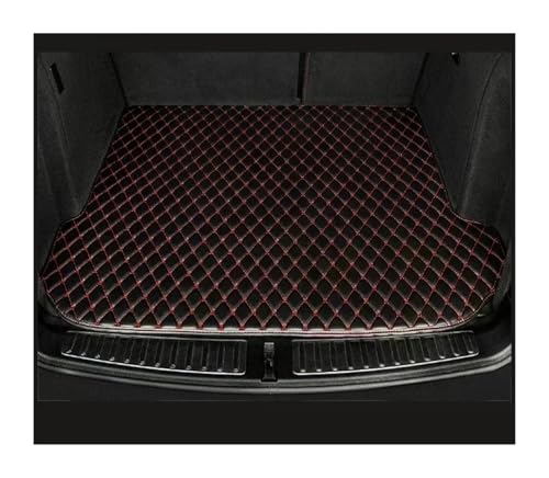 Tapis de coffre Hyundai Sonata 2024 noir rouge pour sorties famille et sport